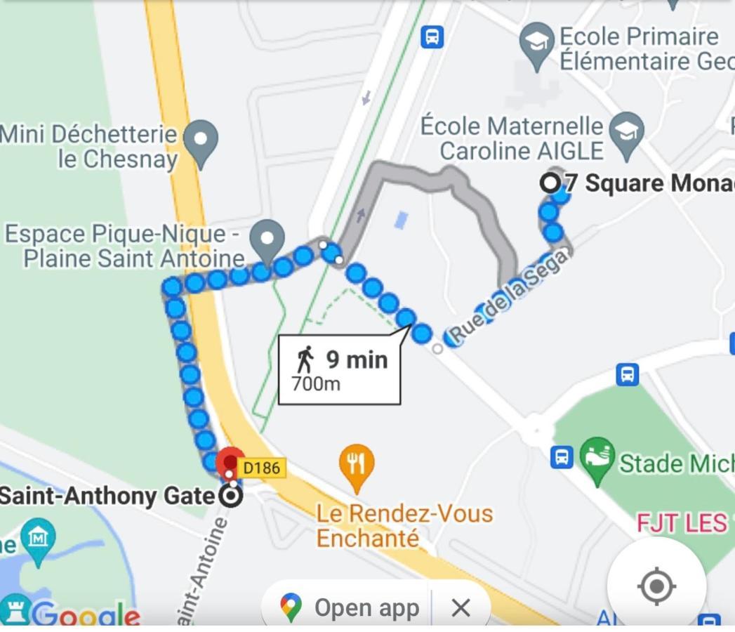 Grand Studio Proche Versailles Chateau Le Chesnay  Zewnętrze zdjęcie